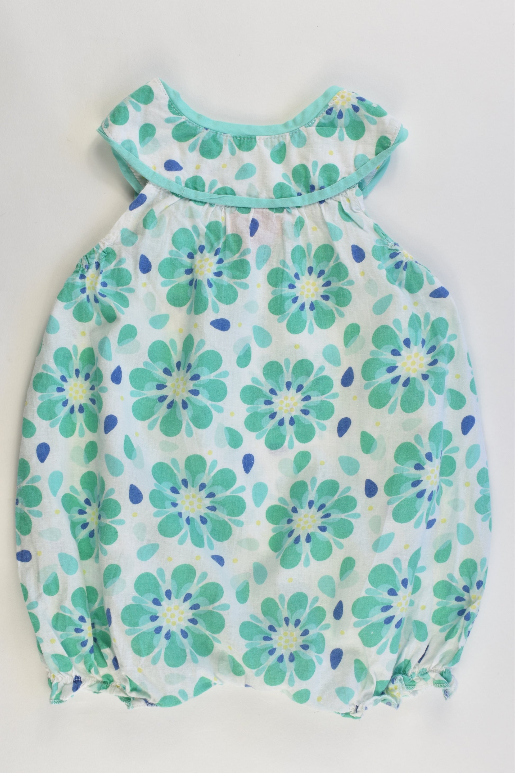 Sprout Size 00 Floral Playsuit