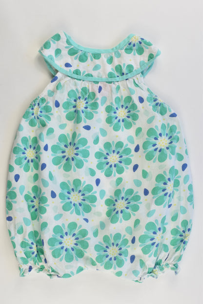 Sprout Size 00 Floral Playsuit