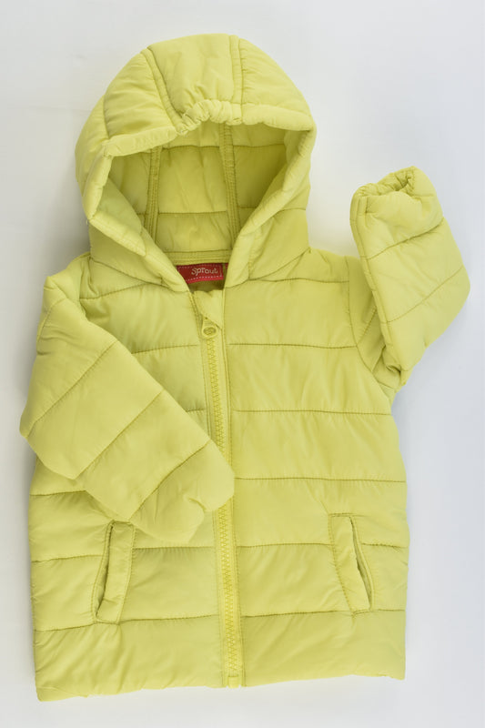 Sprout Size 00 Hooded Winter Jacket