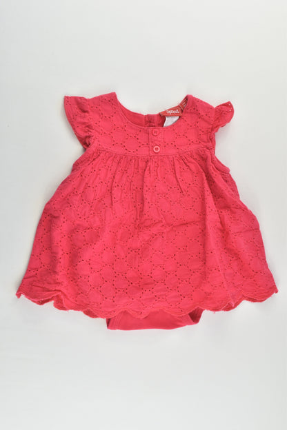 Sprout Size 00 Lace Dress with Bodysuit Underneath