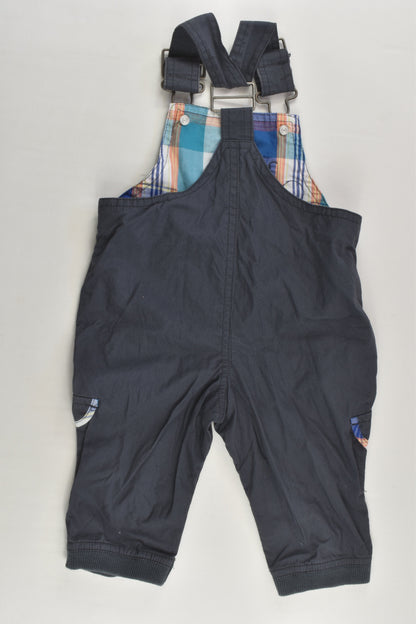 Sprout Size 00 Lightweight 'Surf's Up' Overalls
