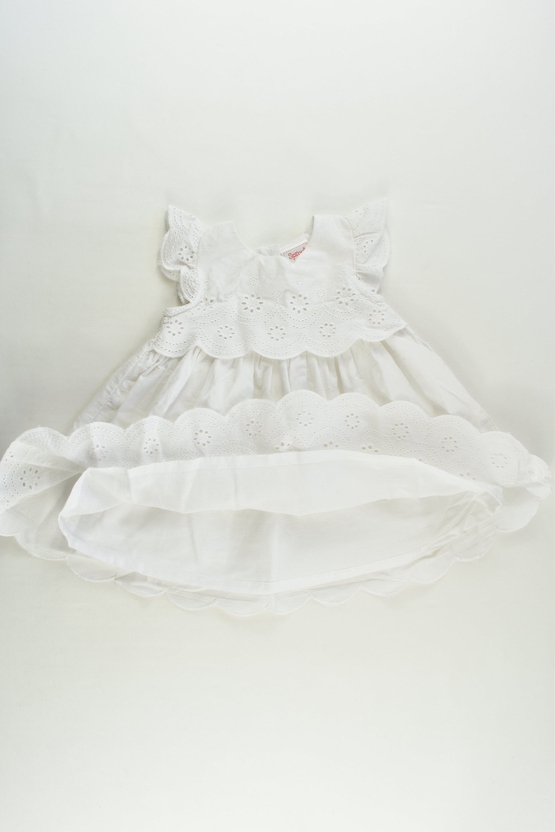 Sprout Size 00 Lined Lace Detail Dress