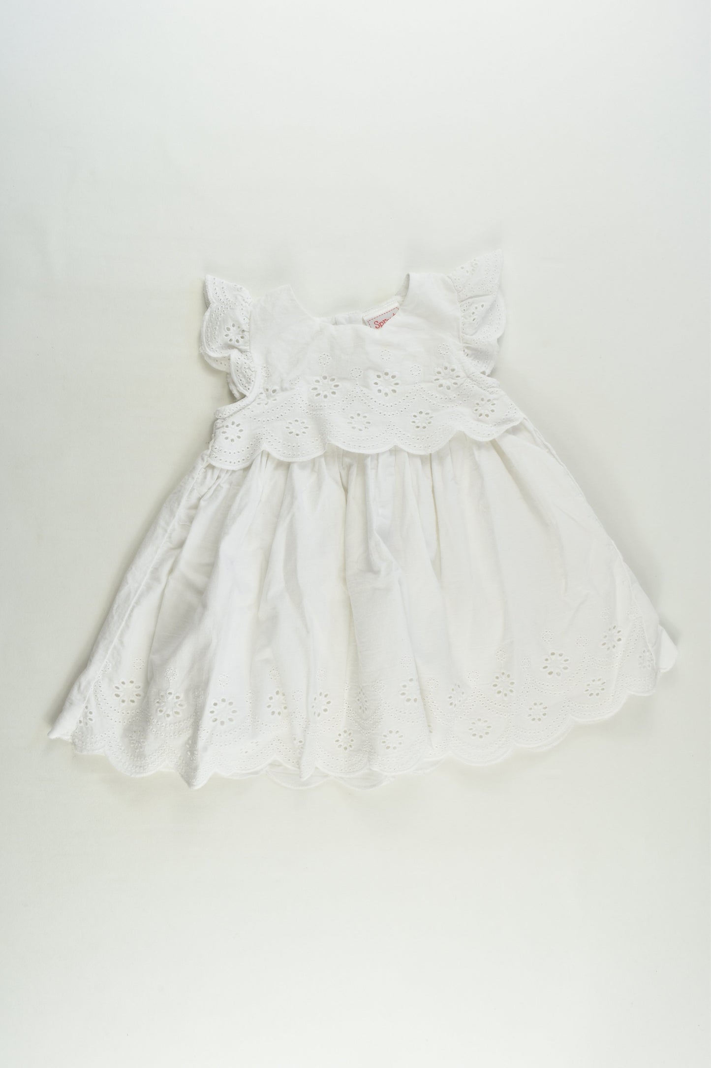 Sprout Size 00 Lined Lace Detail Dress