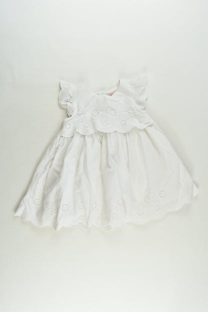 Sprout Size 00 Lined Lace Detail Dress