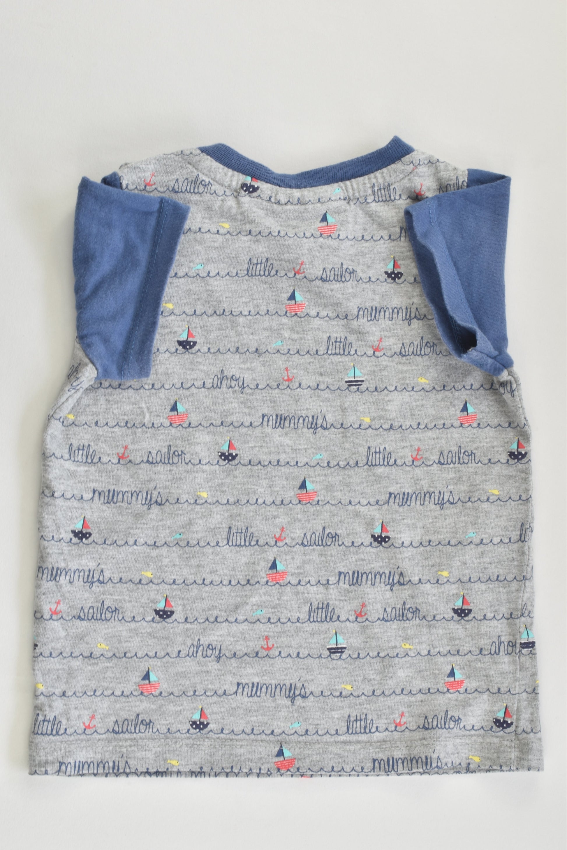 Sprout Size 00 'Mummy's Little Sailor' T-shirt