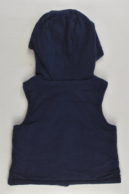 Sprout Size 00 Reversible Hooded Vest