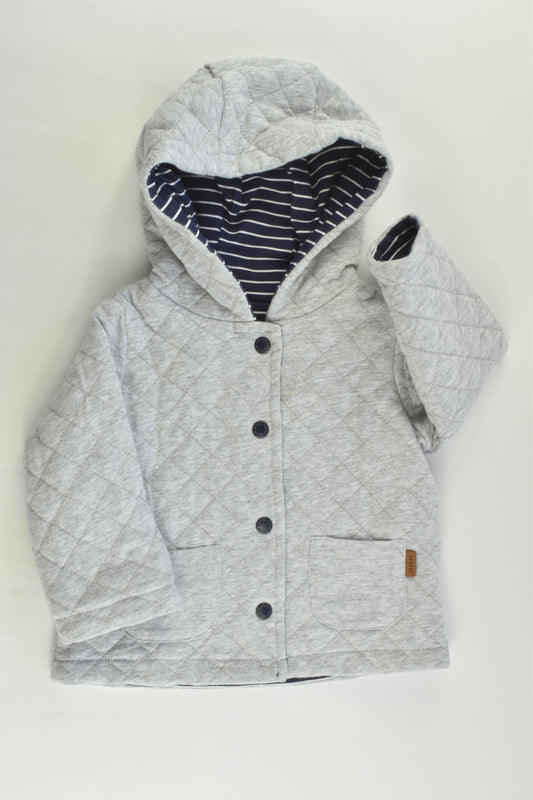 Sprout Size 00 Reversible Padded Hooded Jumper