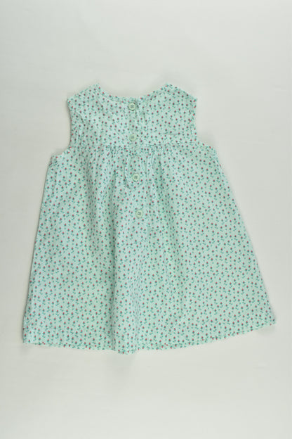 Sprout Size 00 Ruffle Front Dress