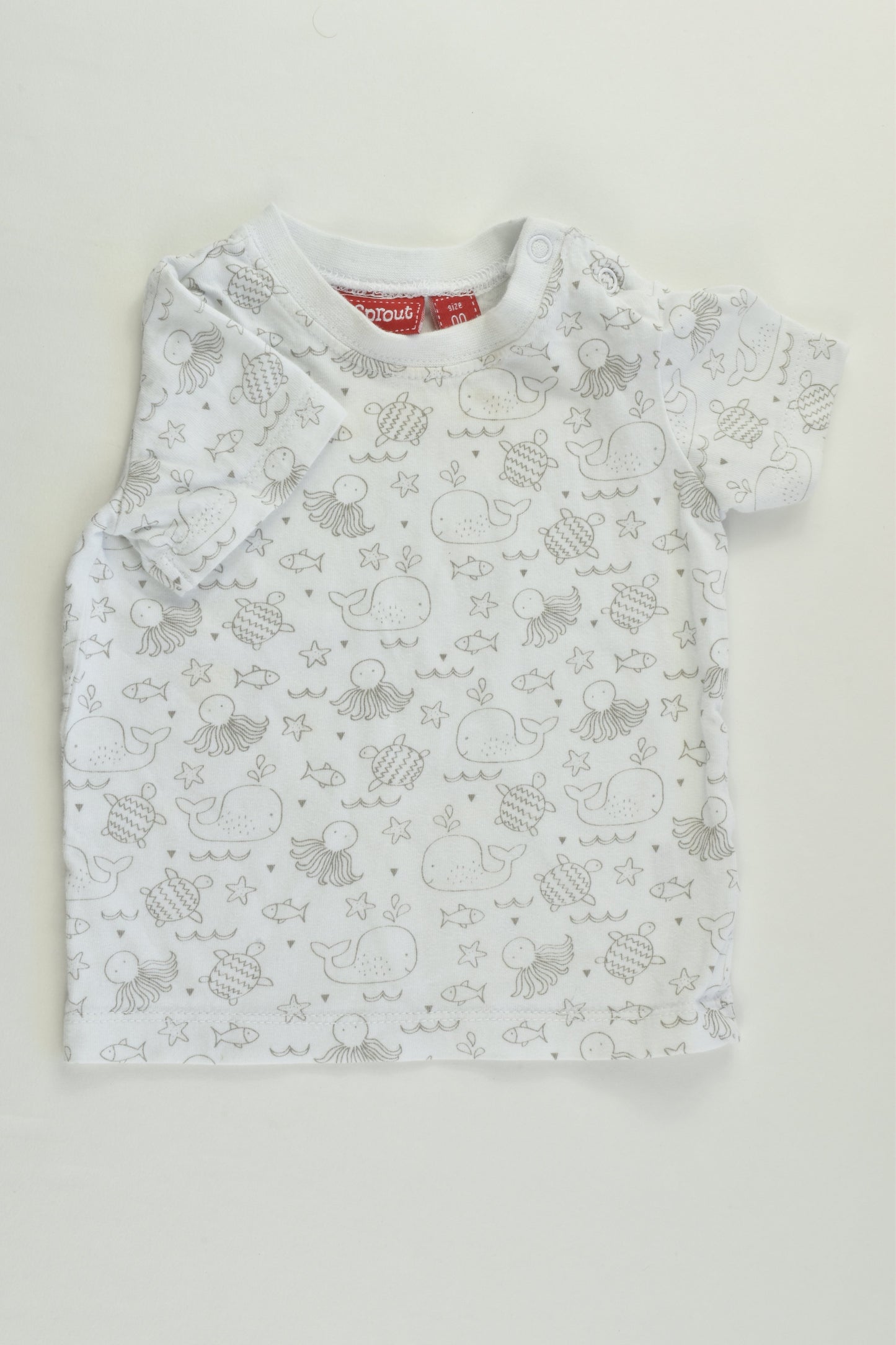 Sprout Size 00 Sea Creatures T-shirt