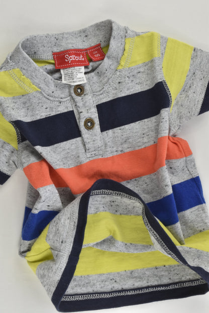 Sprout Size 00 Striped T-shirt