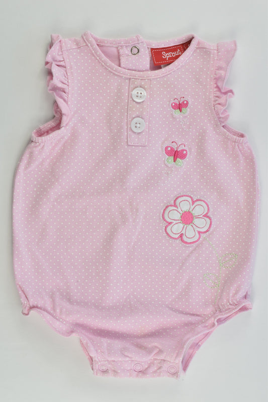 Sprout Size 00 Summer Romper