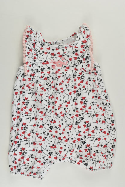 Sprout Size 000 (0-3 months) Short Romper