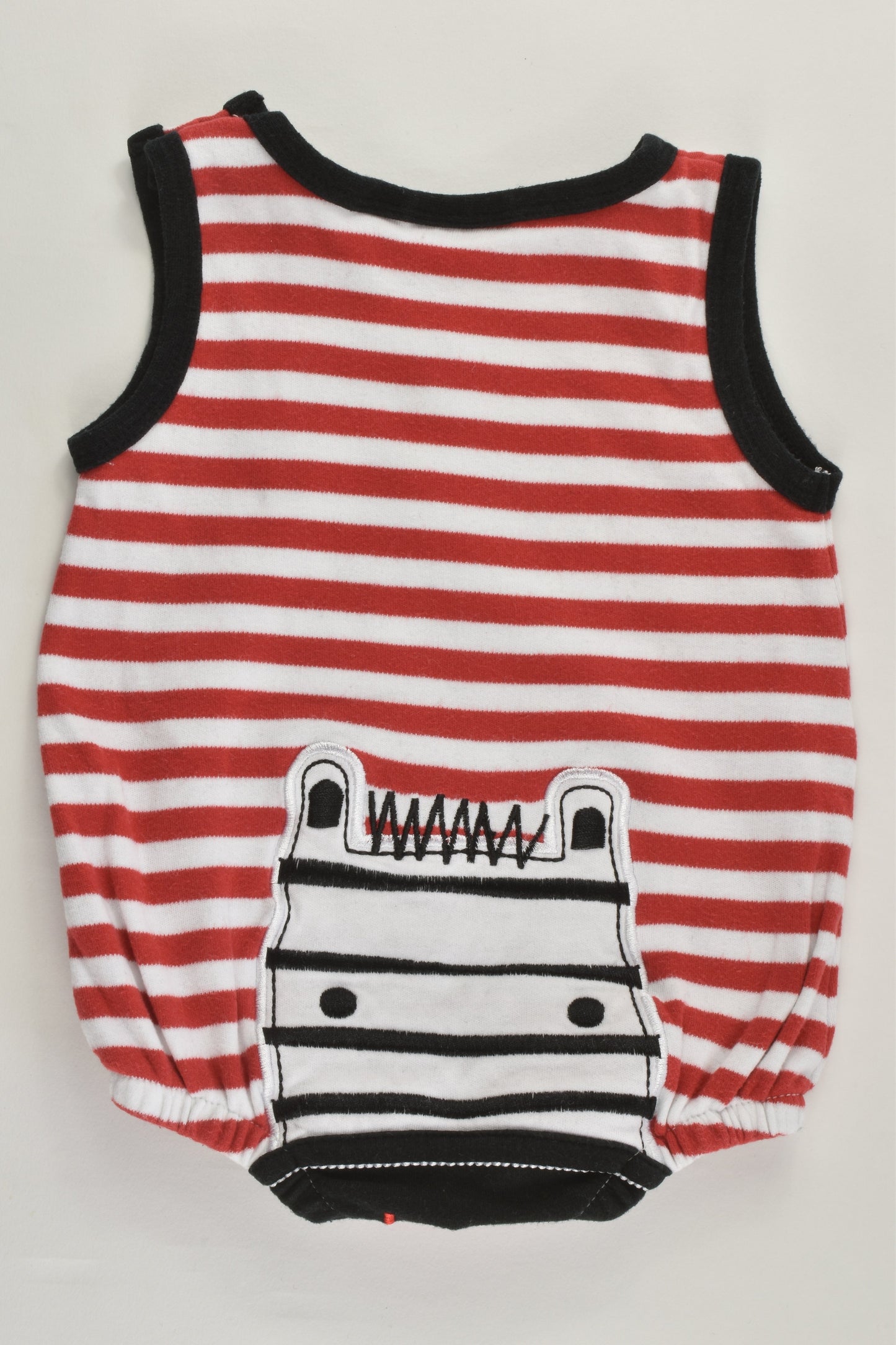 Sprout Size 000 'Little Zebra' Summer Romper