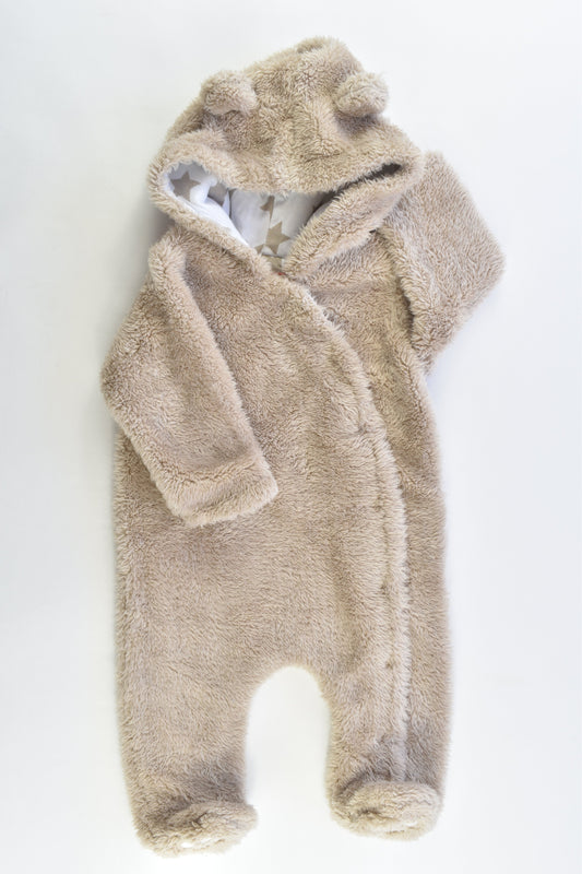 Sprout Size 000 Teddy Pramsuit