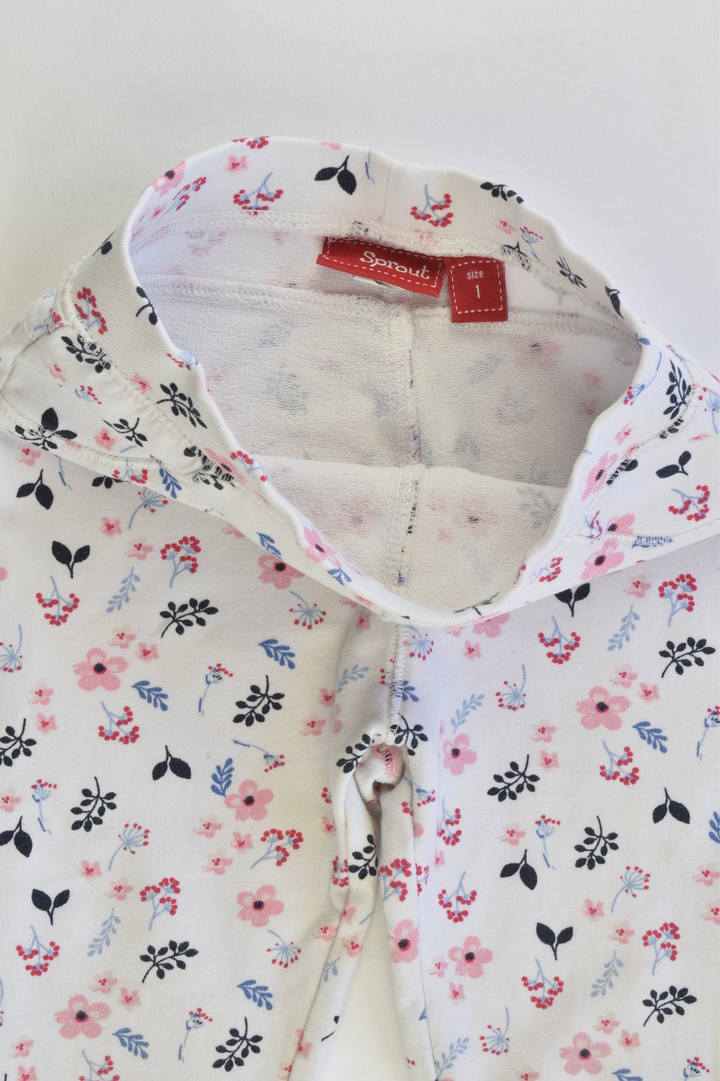 Sprout Size 1 Butterfly Top and Floral Pants
