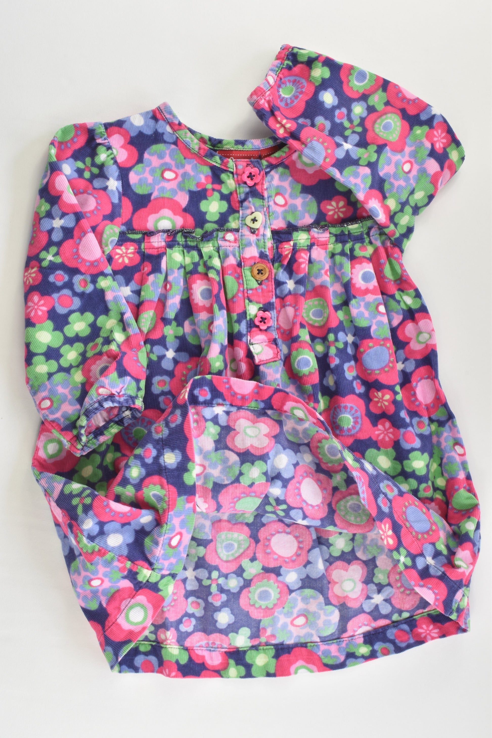 Sprout Size 1 Floral Cord Dress