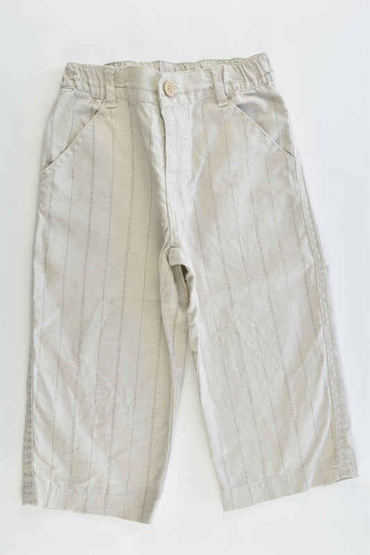 Sprout Size 1 Linen/Cotton Pants