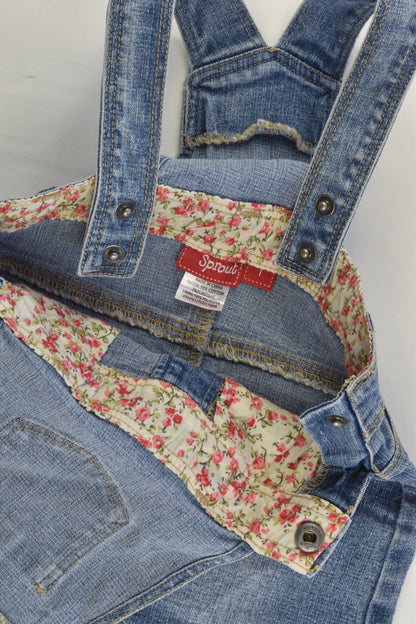 Sprout Size 1 Stretchy Denim Dress