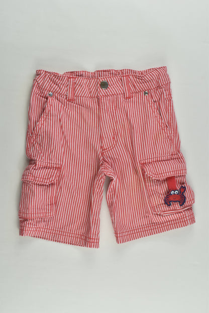 Sprout Size 1 Striped Crab Shorts