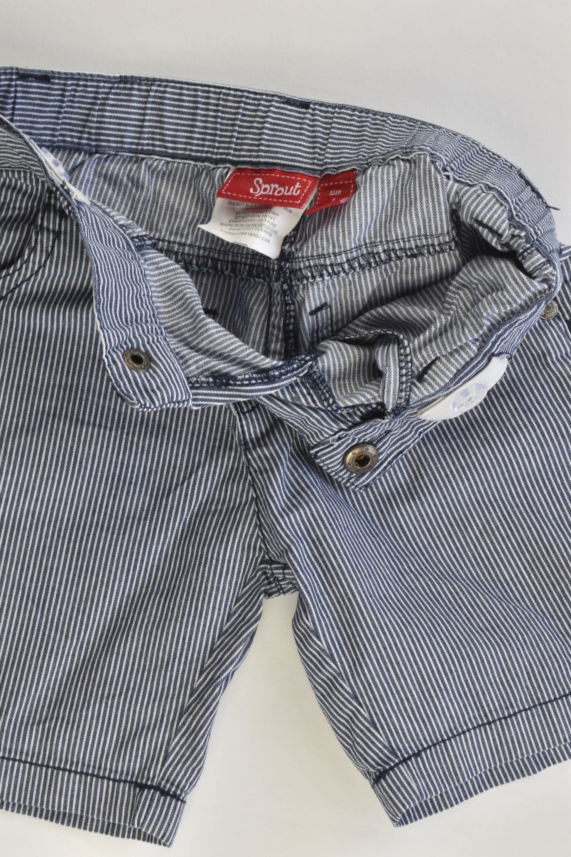Sprout Size 1 Striped Lightweight Shorts