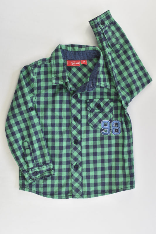 Sprout Size 2 Checked Shirt