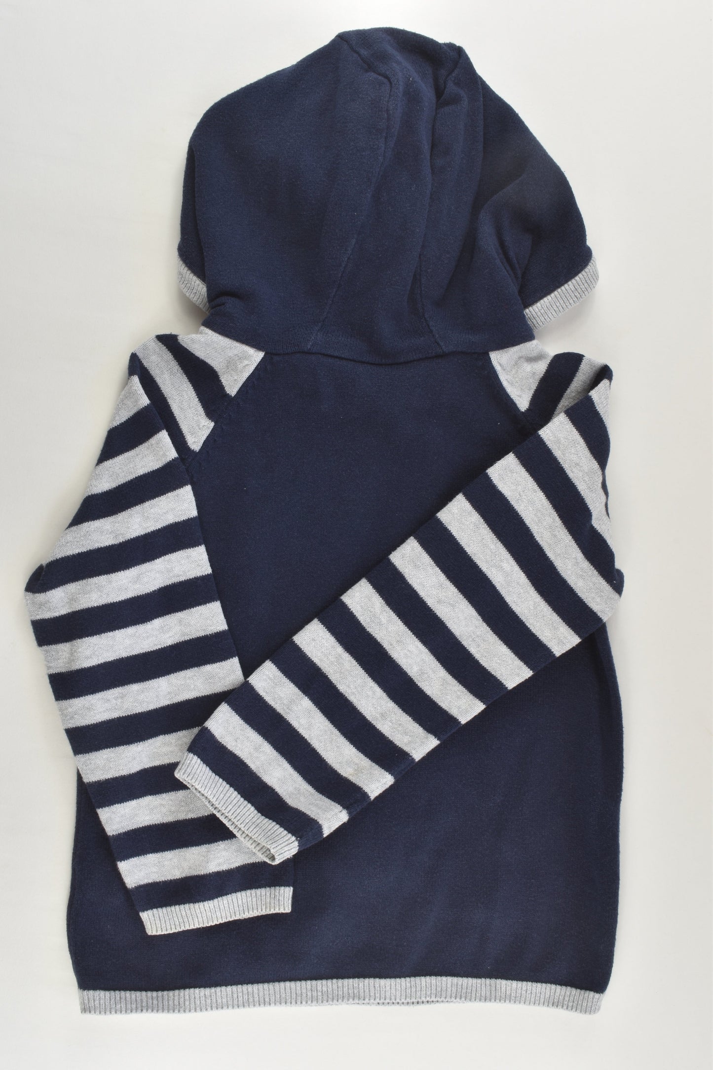 Sprout Size 2 Hooded Knitted Jumper