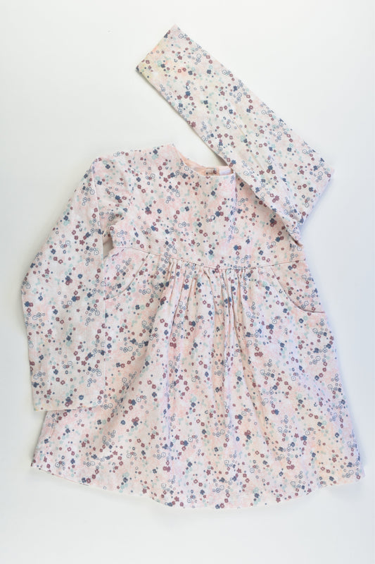 Sprout Size 2 Lined Floral Dress