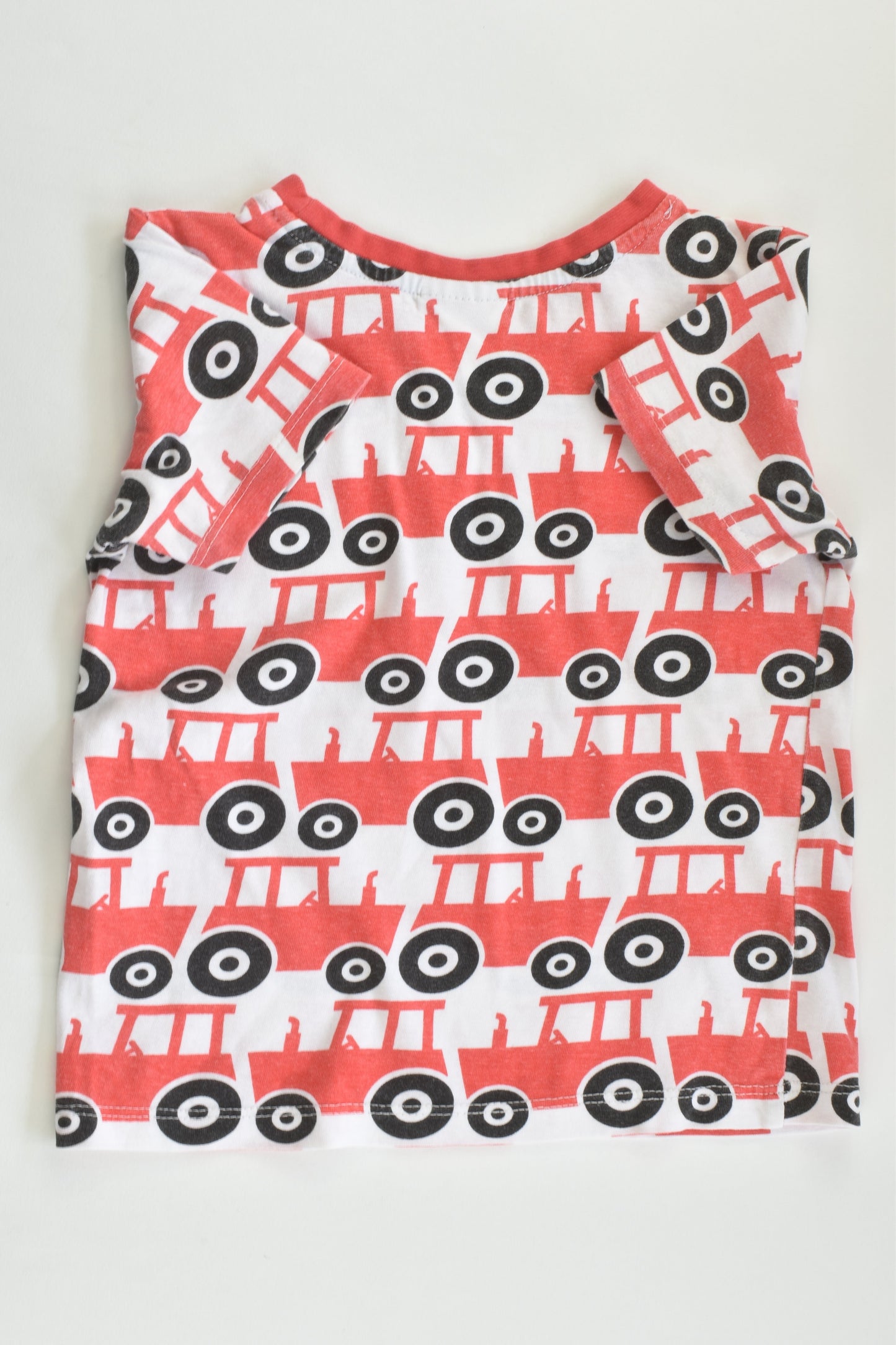 Sprout Size 2 Retro Tractors T-shirt