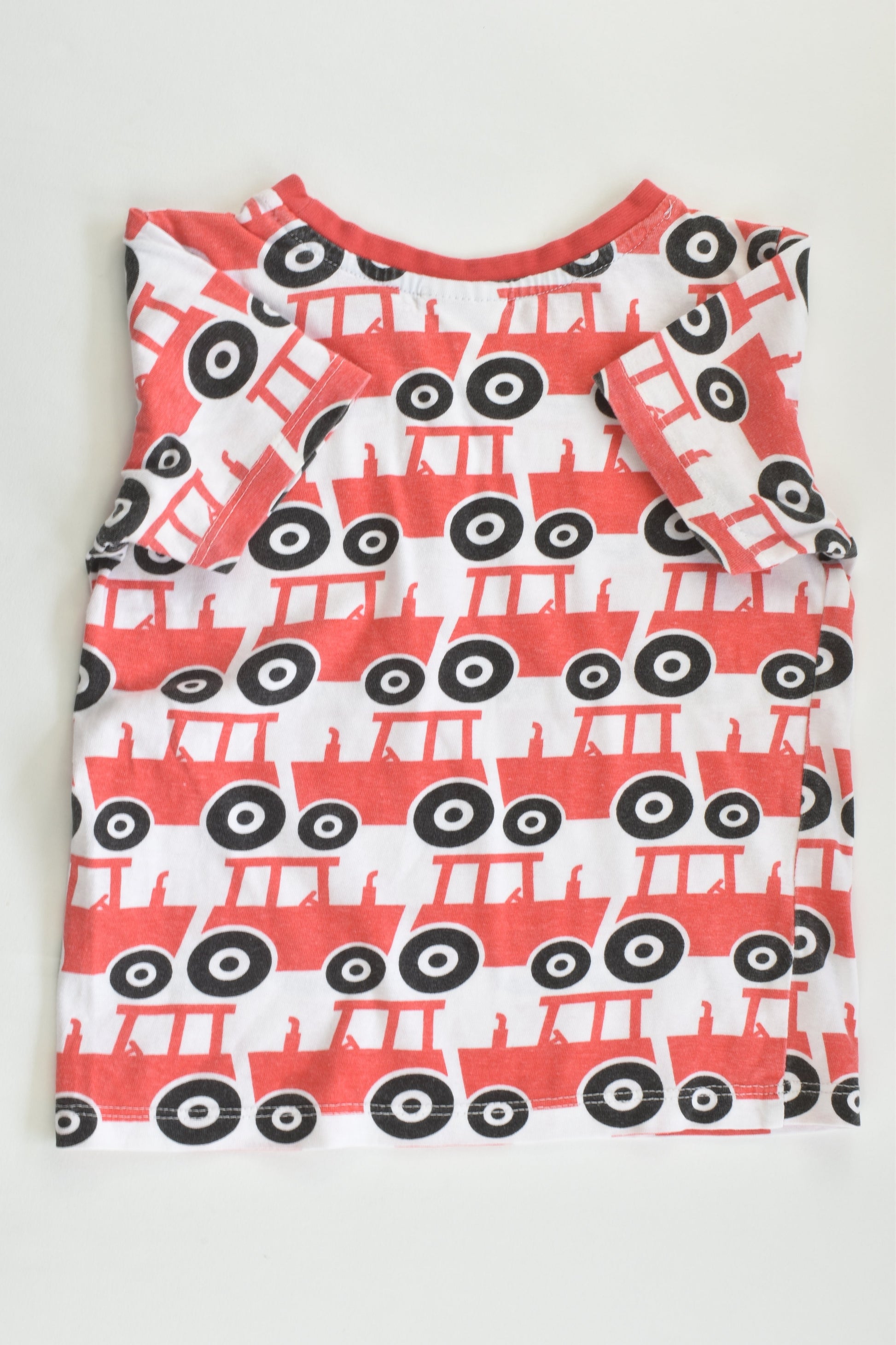 Sprout Size 2 Retro Tractors T-shirt