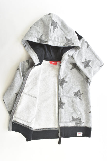Sprout Size 2 Stars Hooded Jumper