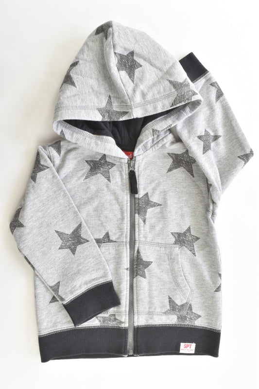 Sprout Size 2 Stars Hooded Jumper