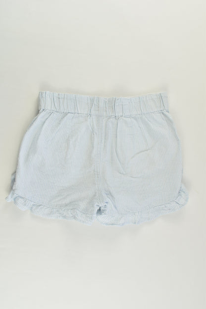 Sprout Size 2 Striped Ruffle Shorts
