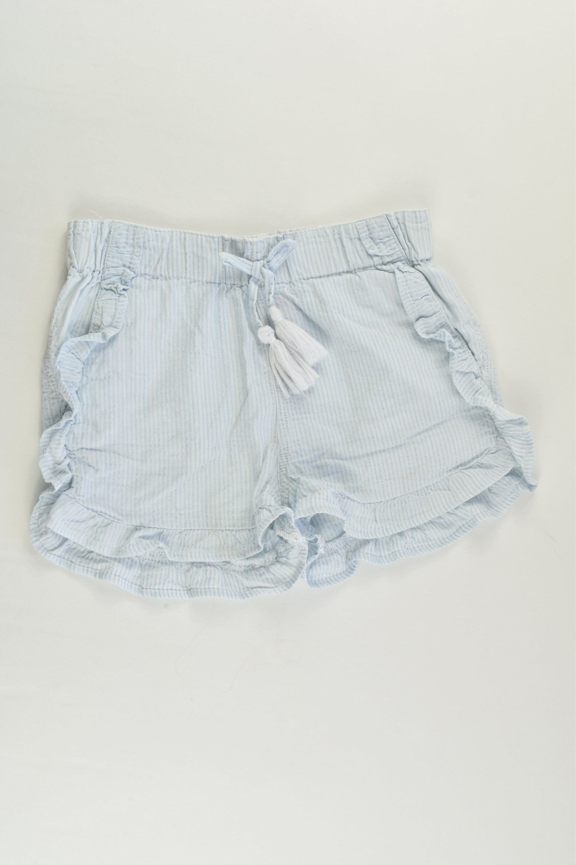 Sprout Size 2 Striped Ruffle Shorts