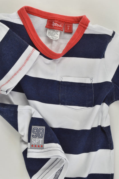Sprout Size 2 Striped T-shirt
