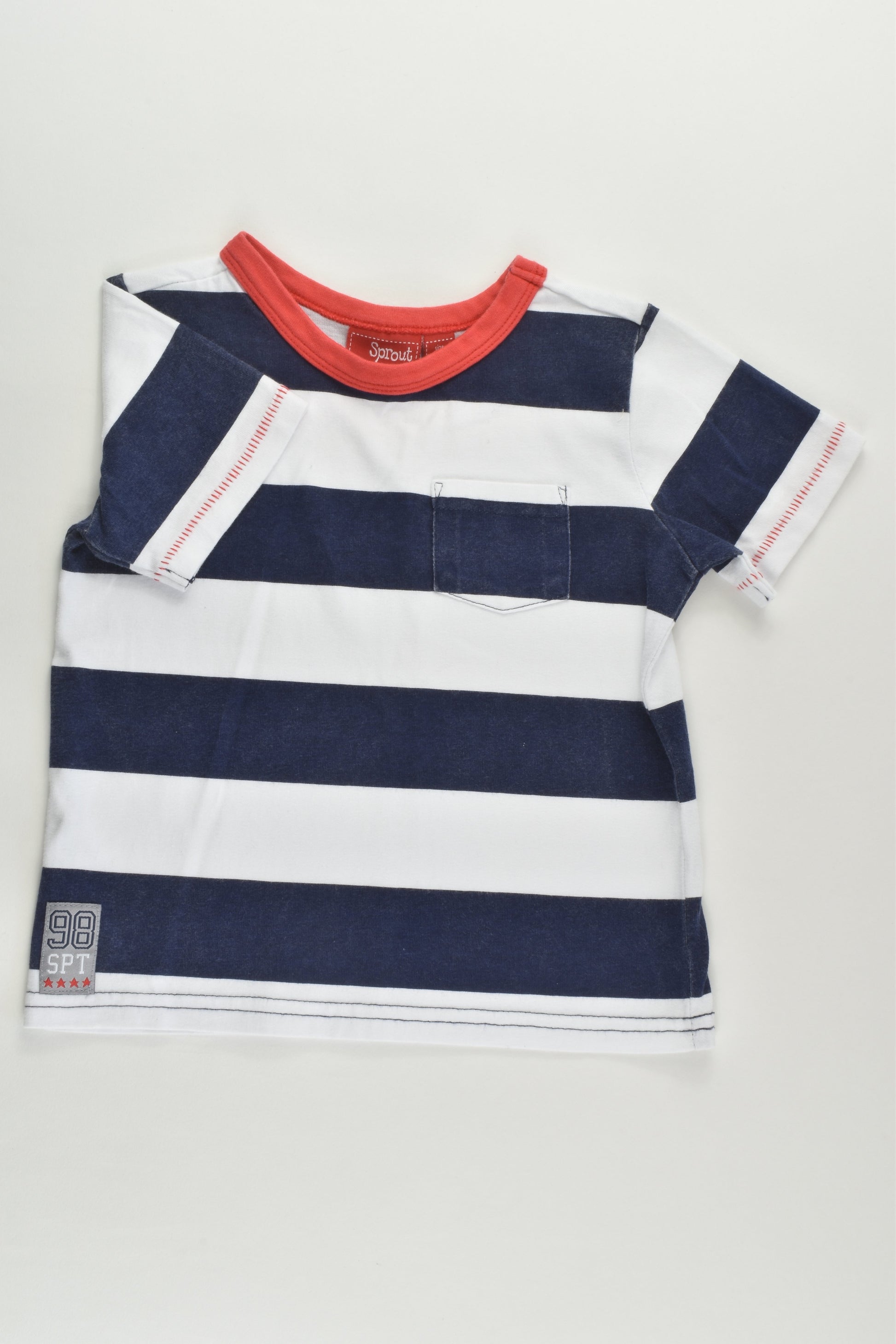 Sprout Size 2 Striped T-shirt