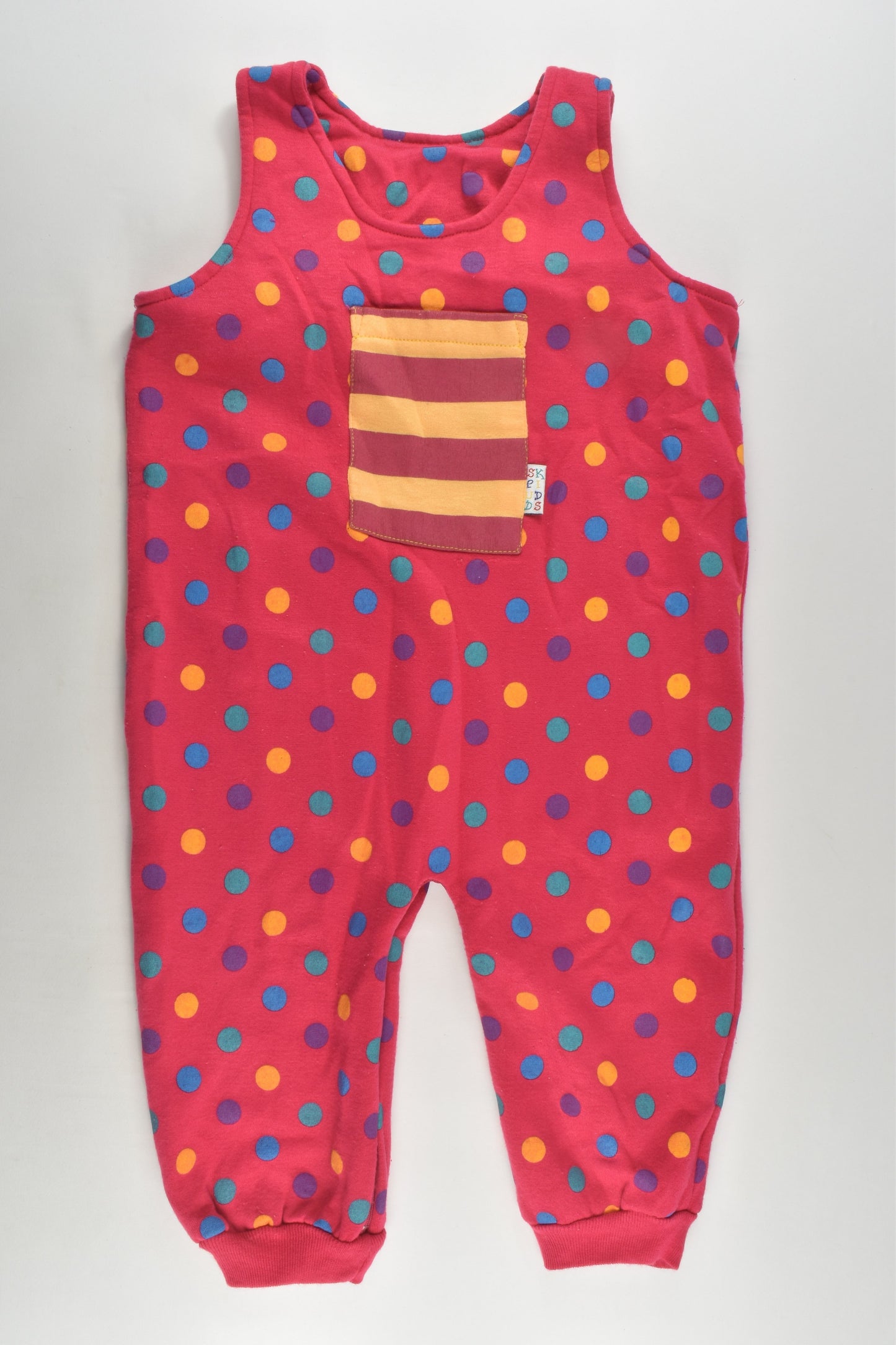 Spud Kids Size approx 1-2 Vintage Overalls and Jumper