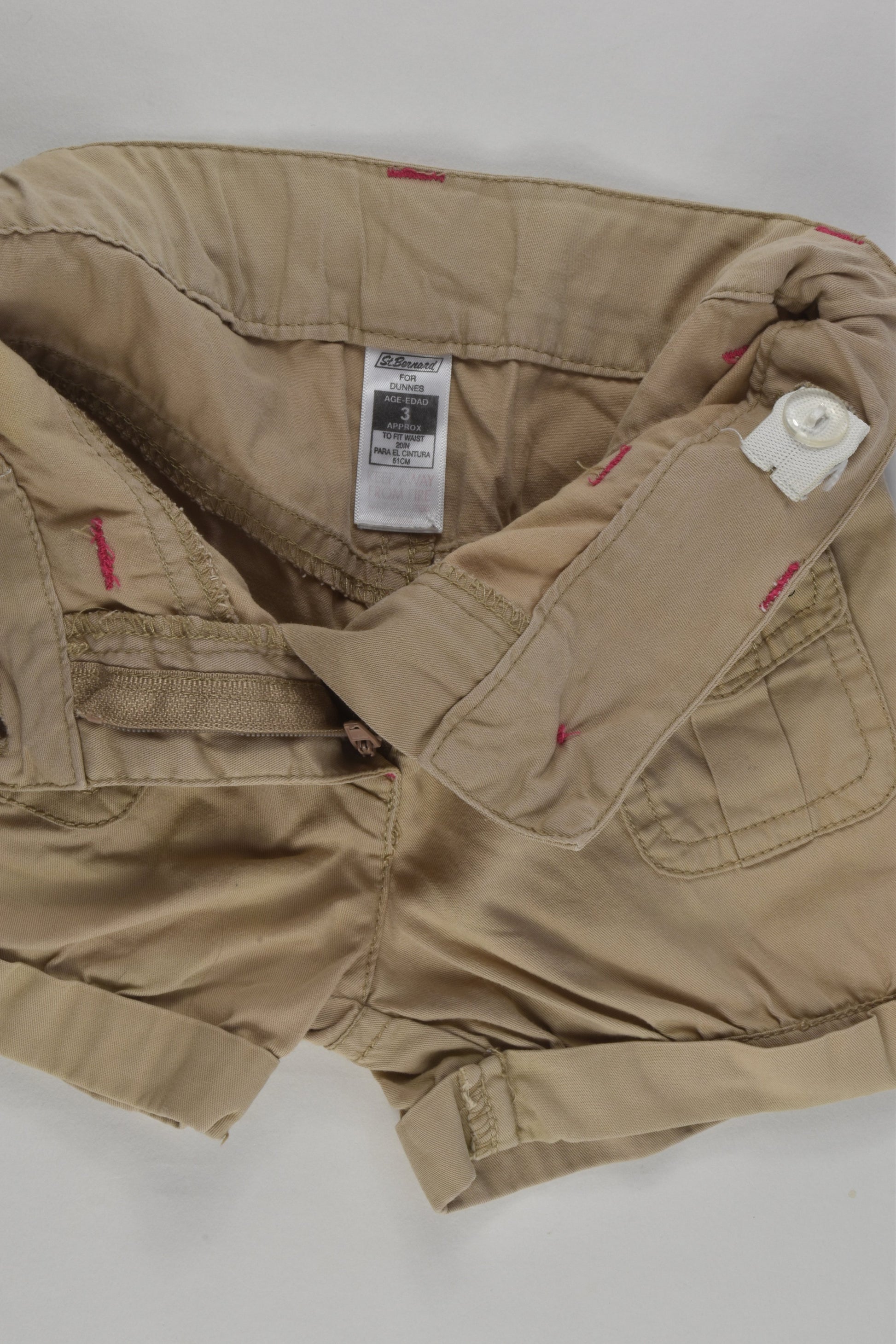 St Bernard For Dunnes Size 3 Lightweight Shorts