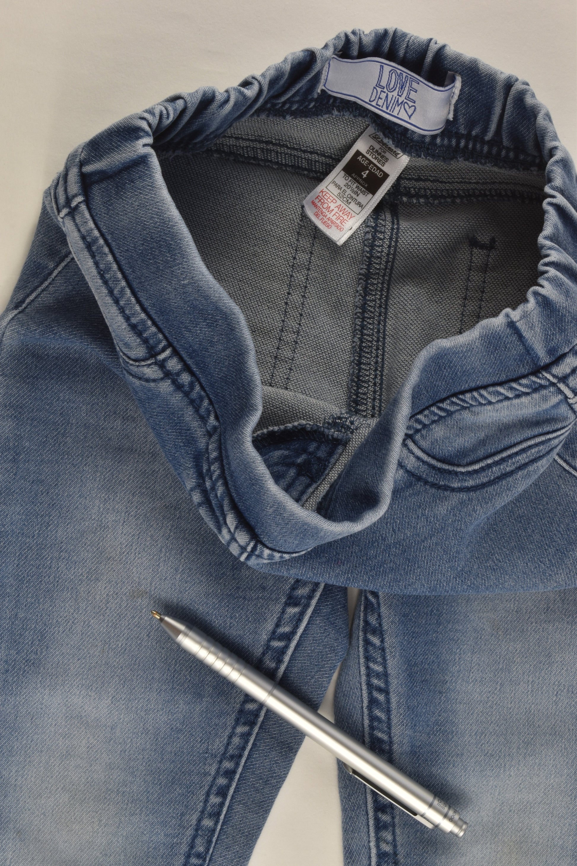 St Bernard for Dunnes Size 4 Stretchy Denim Pants