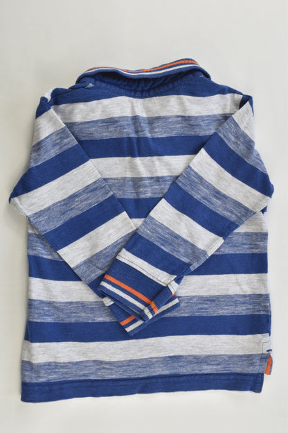 St Bernard for Dunnes Stores Size 12-18 months (1) Striped Dinosaur Collared Top