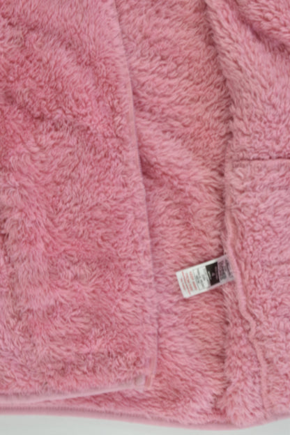 St Bernard for Dunnes Stores Size 4 Soft and Fluffy Pink Zip Jacket