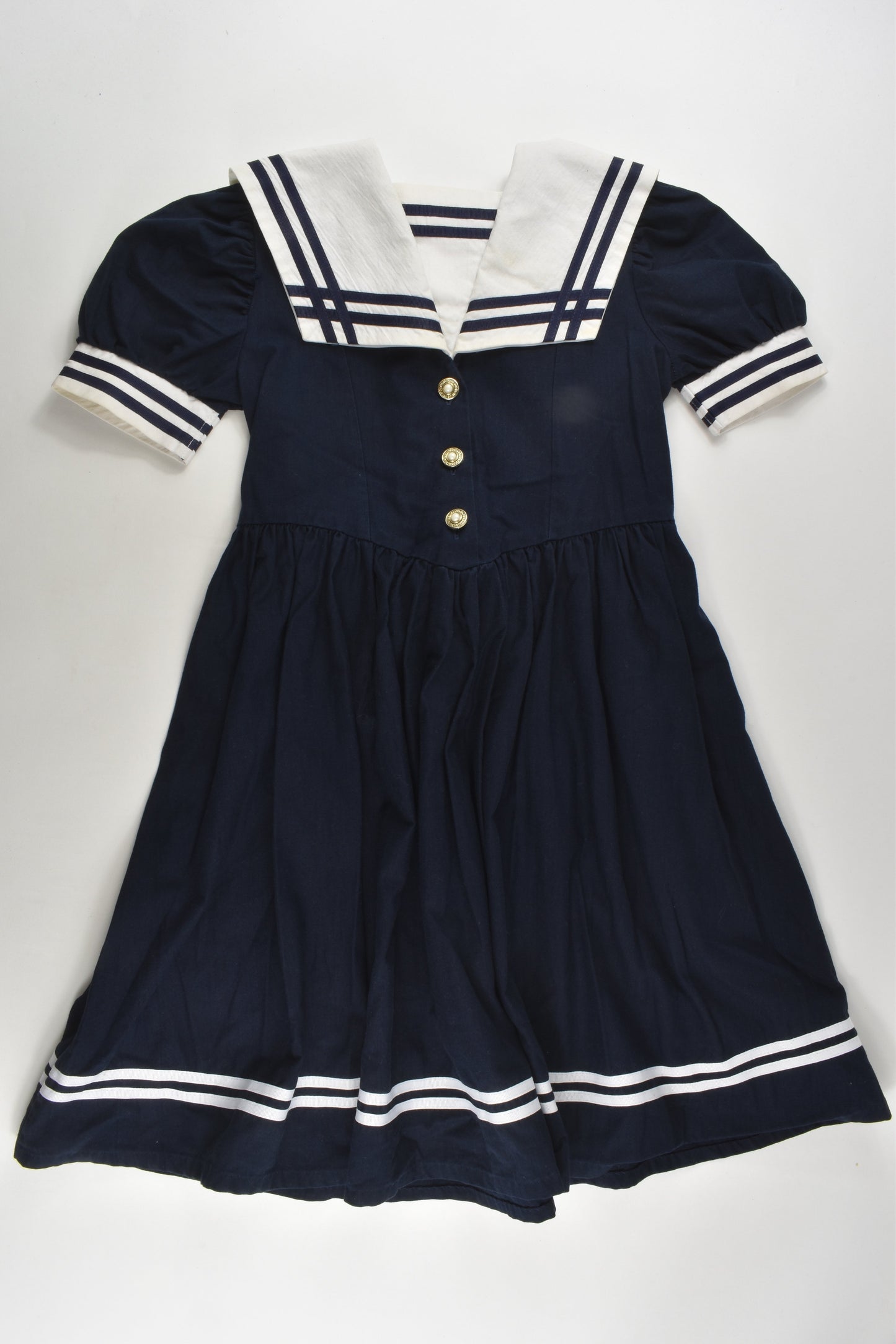 St Michael from Marks & Spencer Size 7 Vintage Sailor Dress