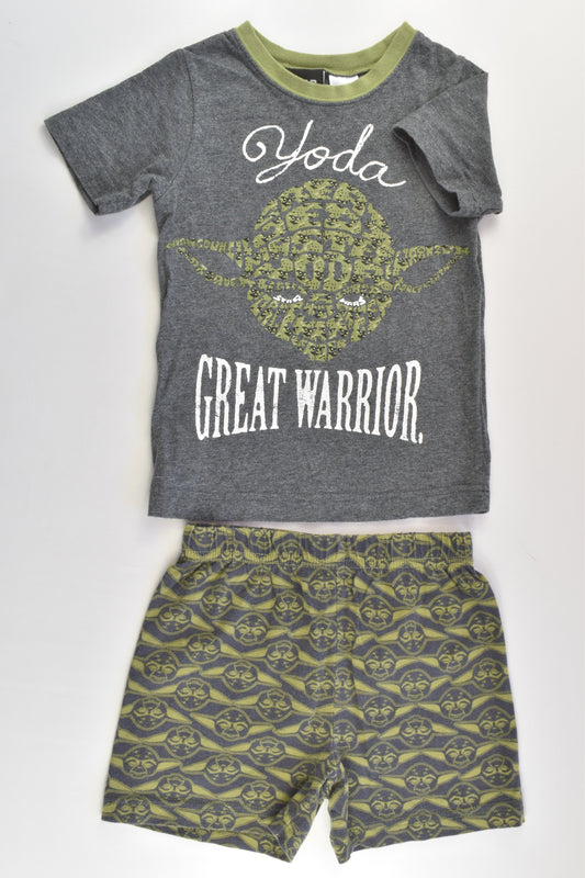 Star Wars Size 3 'Yoda Great Warrior' Pj Set