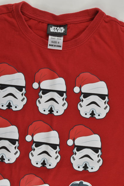 Star Wars Size 6 Christmas T-shirt