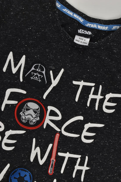 Star Wars Size 6 'May The Force Be With You' T-shirt