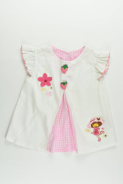 Strawberry Shortcake Size approx 2-3 Blouse