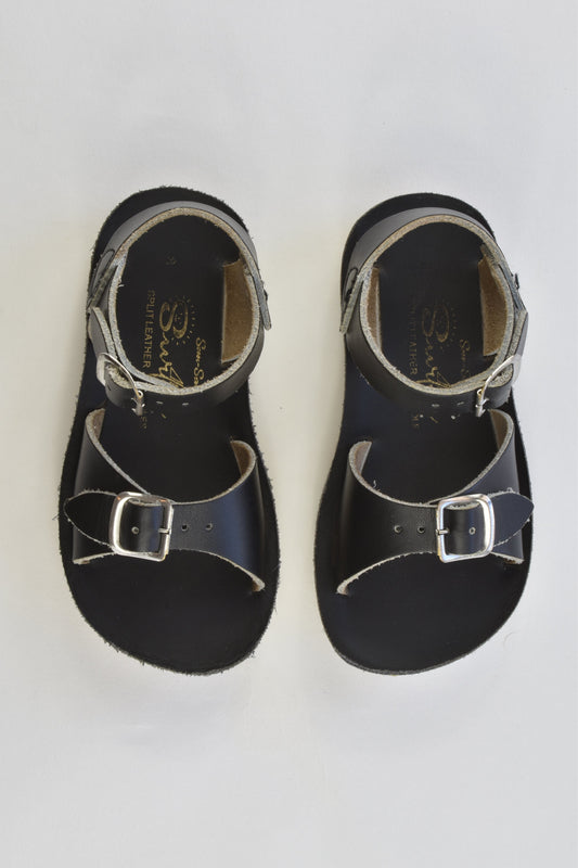 Sun-San Surfer Tan Size 8 Leather Salt Water Sandals