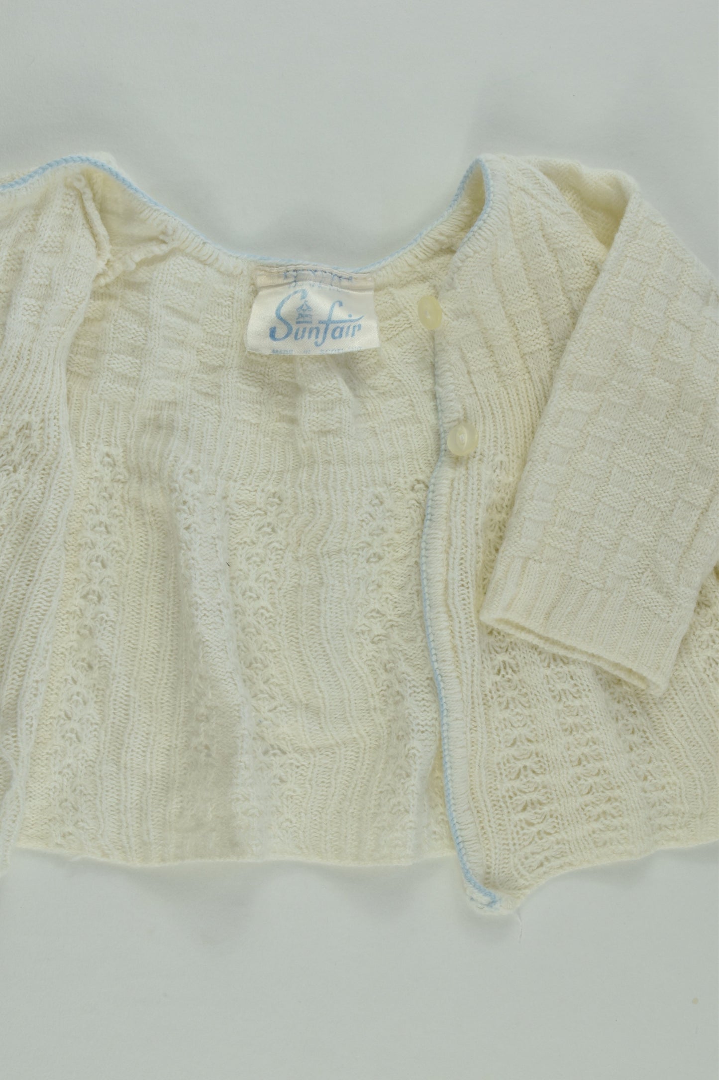 Sunfair Size approx 000 Vintage Knitted Cardigan