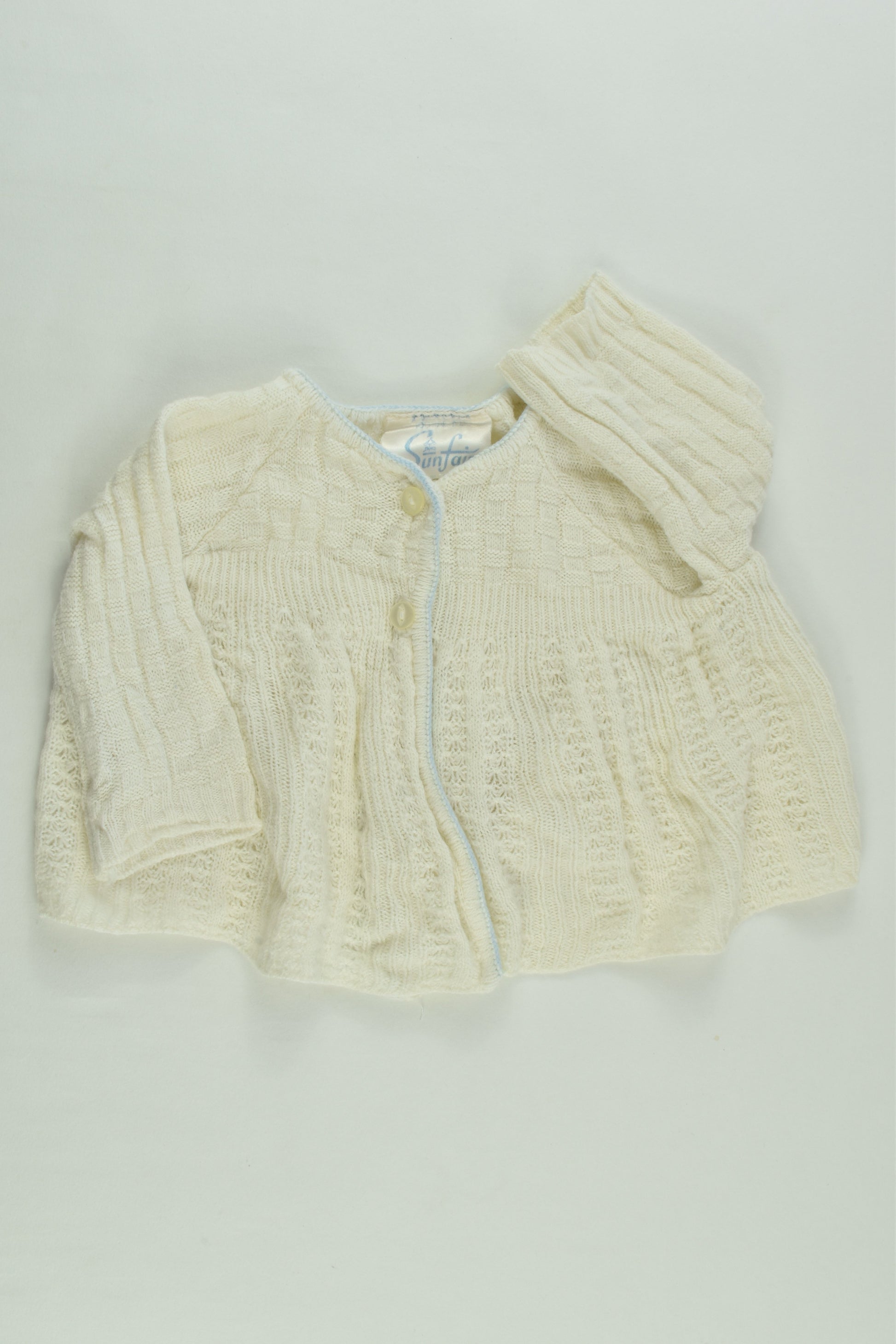 Sunfair Size approx 000 Vintage Knitted Cardigan
