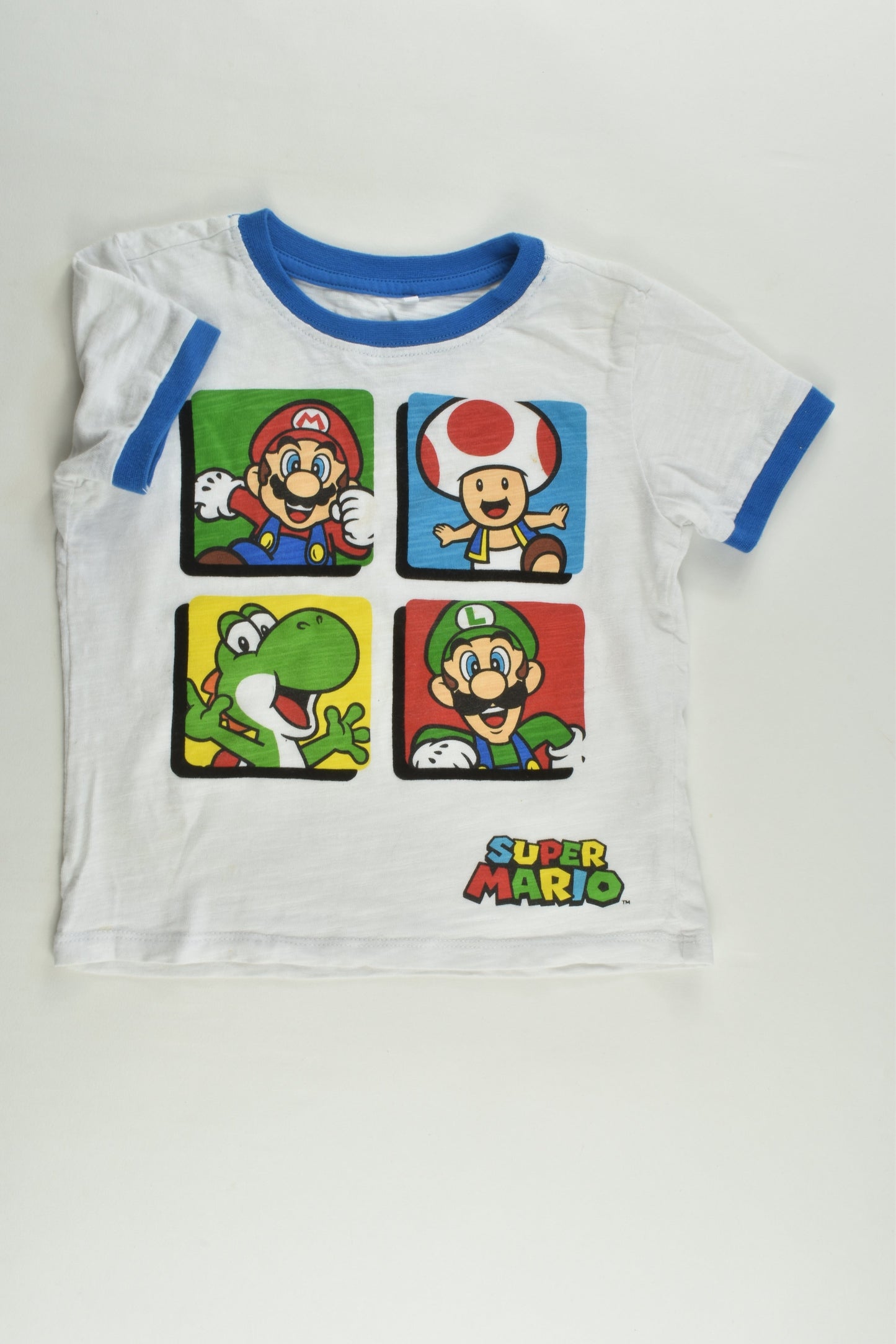 Super Mario Size 3 'Game On' T-shirt