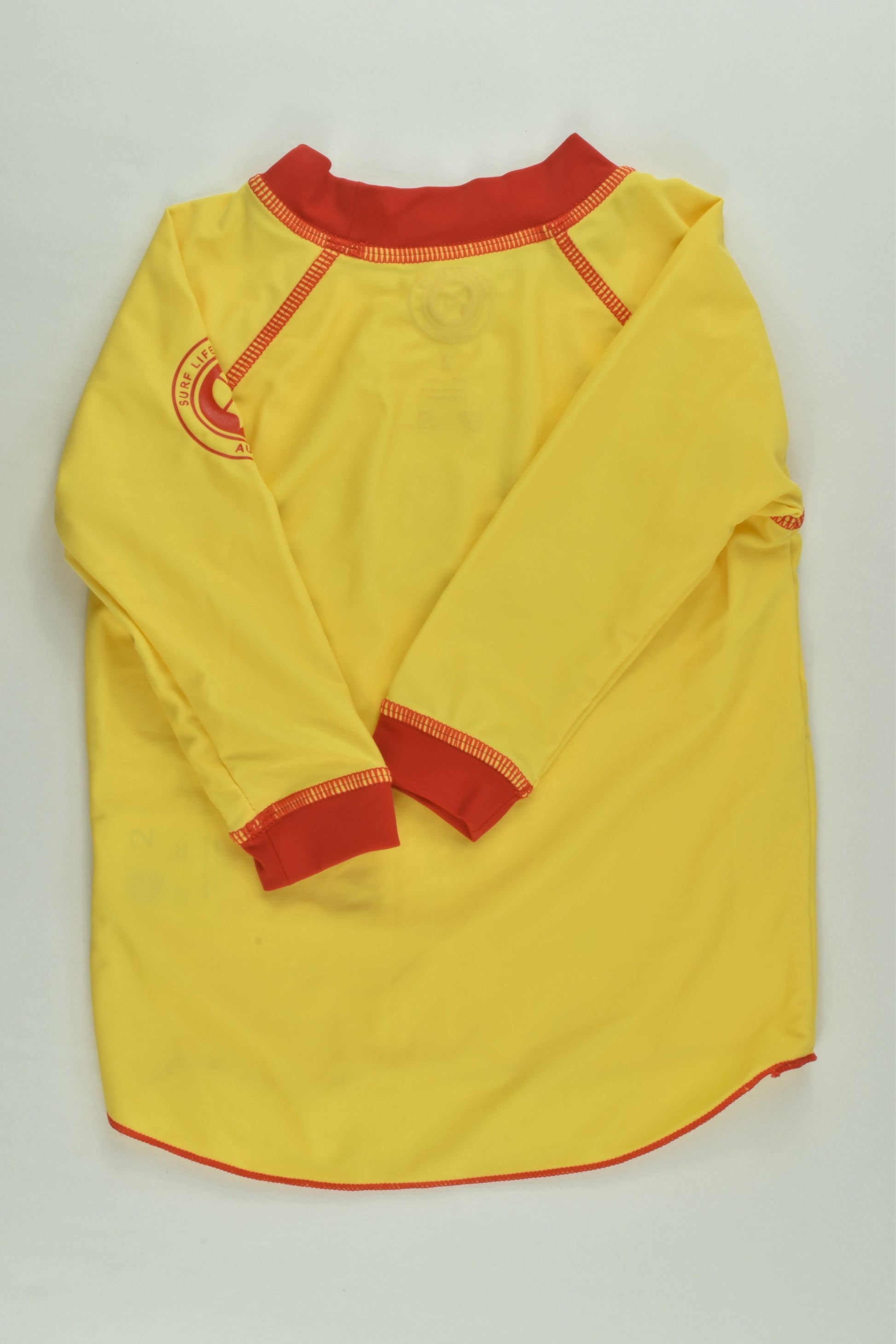 Surf Life Saving Australia Size 2 Rashie Top